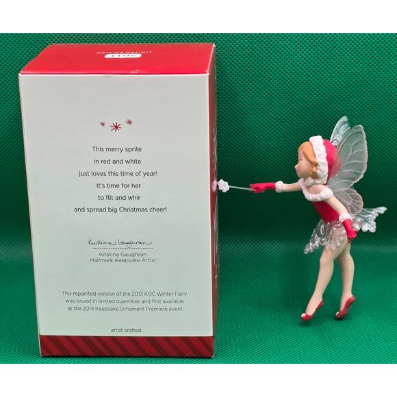 VERY MERRY FAIRY Messengers Special Limited Edition 2014 Hallmark Ornament EUC - Picture 2 of 5